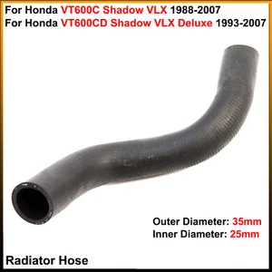 Lower Radiator Hose, For Honda VT600C Shadow VLX 1988-2007, VLX Deluxe 1993-2007 - Picture 1 of 8
