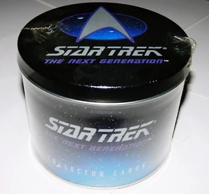 Star Trek The Next Generation Inaugural Trading Card Factory Set 1992 SEALED TIN - Picture 1 of 1