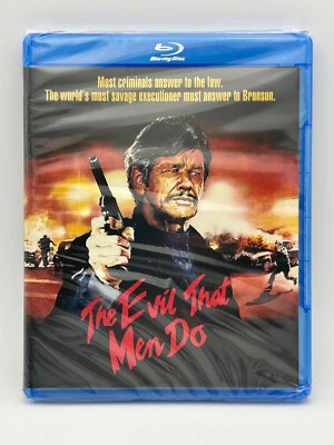 The Evil That Men Do Blu-ray Shout Factory Ltd. Ed. Charles Bronson 80s Action - Imagem 1 de 3