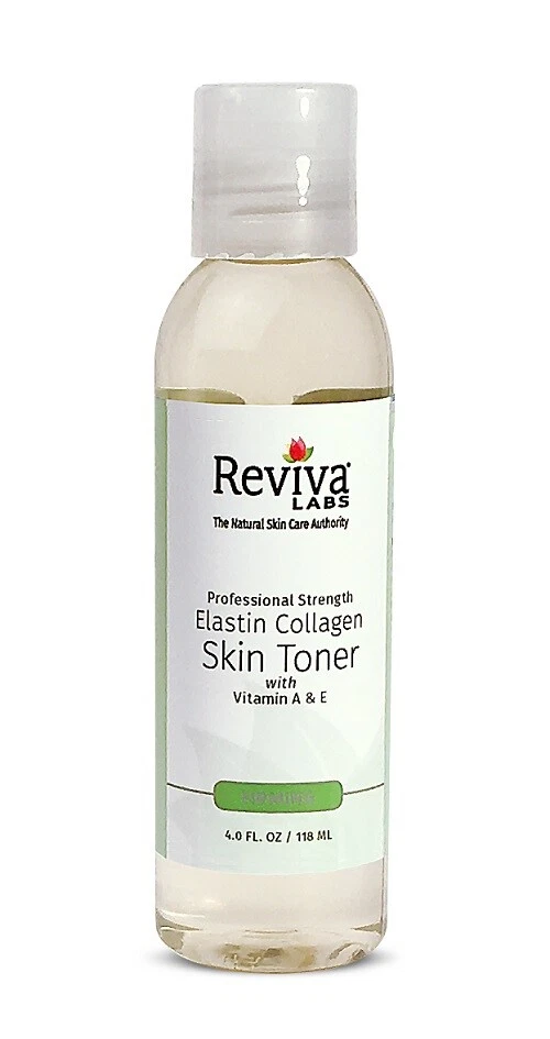 Elastin Collagen Skin Toner 4 FL Oz By Reviva - Imagem 1 de 1