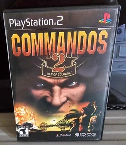 Commandos 2: Men of Courage (Sony PlayStation 2, 2002) PS2 Complete - TESTED - Picture 1 of 3