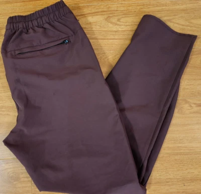 Calça masculina Banana Republic slim ajuste sob medida 33x32 marrom - Imagem 1 de 4