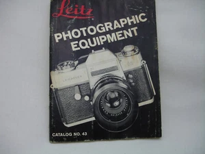 Vintage 1969 Leitz Photography Equipment Catalog No. 43, Leica AS IS - Picture 1 of 6