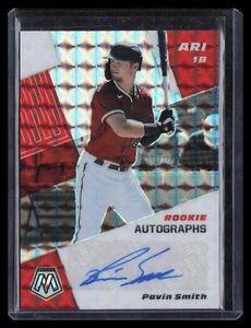 2021 Panini Mosaic Pavin Smith RAM-PS Rookie Autograph - Arizona Diamondbacks - Picture 1 of 2