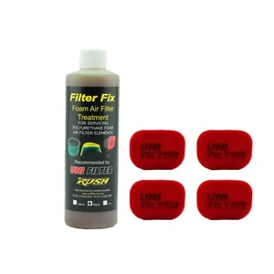 4 X UNIFILTER Safari Snorkel Ram Head (150Wx100H) Cover Pre Cleaner & Filter Oil - Picture 1 of 7