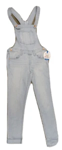 NWT Members Mark Girl's Favorite Denim Overalls Light London Size 10/12 - Picture 1 of 2