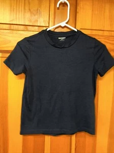 Old Navy Kids Small (6-7) Black T-Shirt Short Sleeve Shirt - Picture 1 of 4