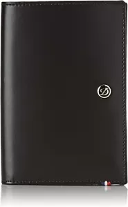 S.T Dupont - Funda de Piel para Pasaporte, Color: Negro D-180012 - Imagen 1 de 4