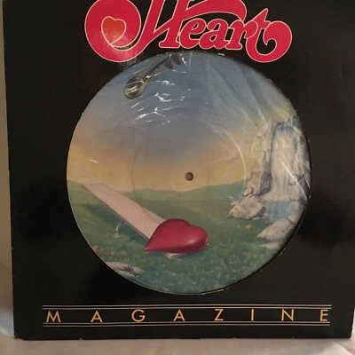 HEART               LP      MAGAZINE    ( PICTURE DISC ) - Image 1 of 2