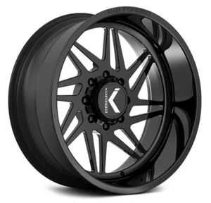 4 NEW 20x10 KG1 Dyno Forged KT029 Black Wheels 8x6.5 8x165.1 RAM Chevy GMC 2500 - Picture 1 of 2
