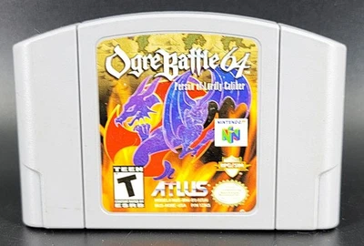 Ogre Battle 64: Person of Lordly Caliber (Nintendo 64, 1997) Cartridge Only - Image 1 of 4