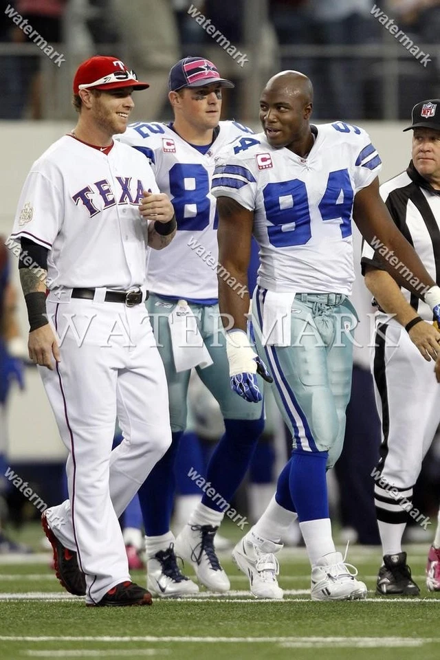 Foto EN831 Demarcus Ware - Josh Hamilton Rangers Cowboys 8x10 11x14 16x20 Foto 1 de 1