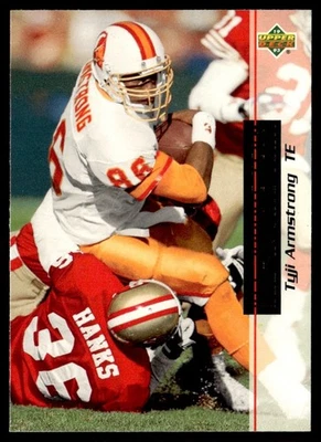 1993 Upper Deck Tyji Armstrong Tampa Bay Buccaneers #37 - Image 1 of 2