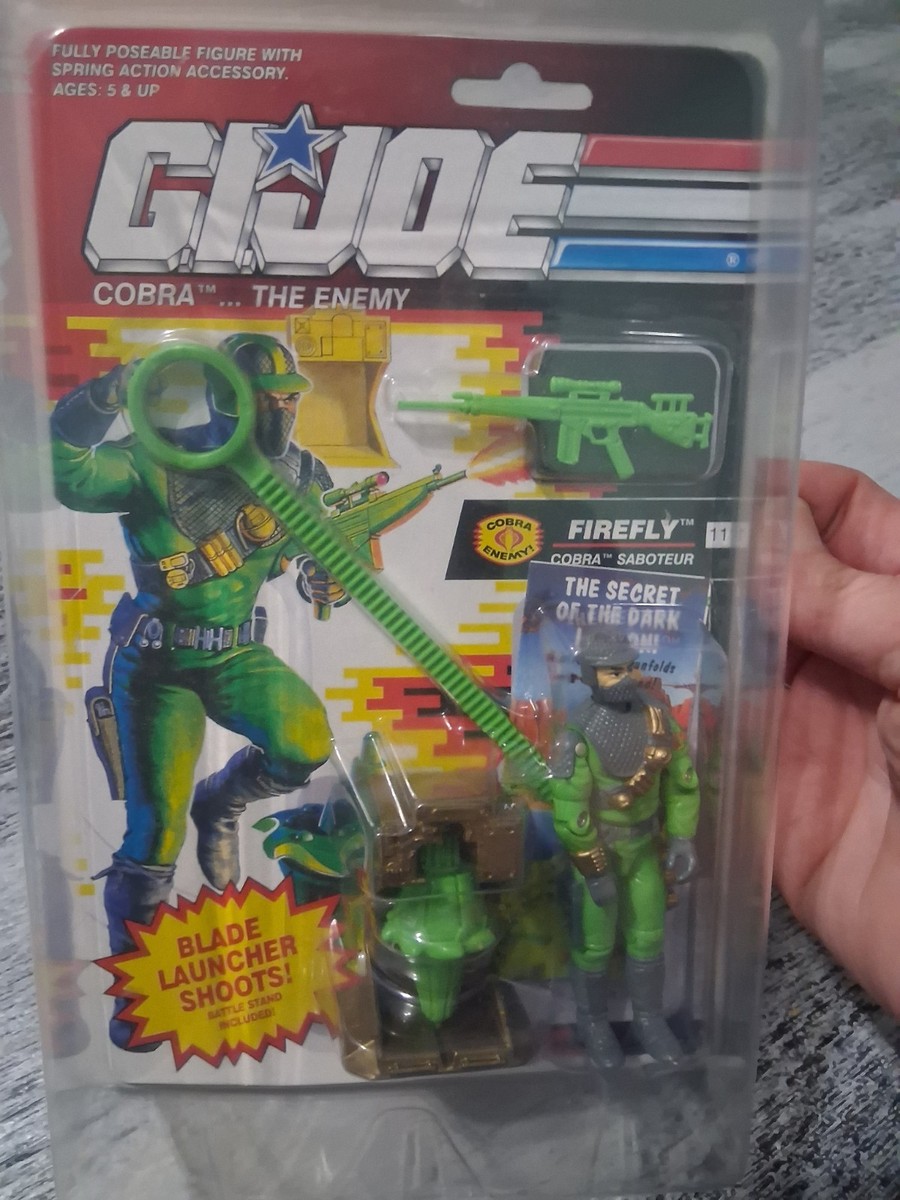 ファイヤーフライ コブラ破壊工作員 タカラ G.I.ジョー 1984年 香港製 Firefly (v1) G.I. Joe Action Figure - YoJoe Archive