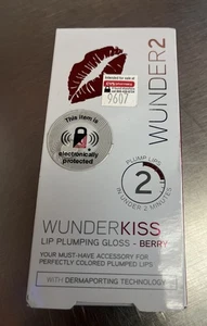 WUNDER BROW LIPS Makeup Lip Plumping Lip Gloss, Berry *NEW* - Picture 1 of 2