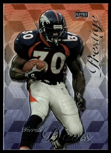 Terrell Davis 1998 Playoff Prestige SSD Hobby Sample, Promo Samples #6 - Picture 1 of 2