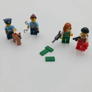 Lego Figuras y Accesorios Policía y Bandidos Perro Lego City Atraco Usado - Imagen 1 de 12
