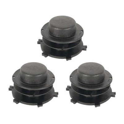 3PK Spool Cap fits 25-2 Fits Stihl Head FS 44 55 80 83 85 90 100 110 120 130 200 - Image 1 of 4