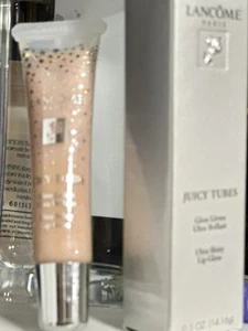 Juicy Tubes by Lancome Ultra Shine Lip Gloss Clear Nude Pearl 0.5 - Picture 1 of 2
