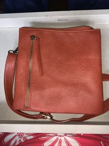 JOY SUSAN Crossbody Shoulder Purse Rust - Picture 1 of 8