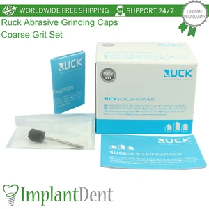 Ruck Abrasive Grinding Caps Corundum-black Ø10mm Diameter Coarse Grit Set - Picture 1 of 7