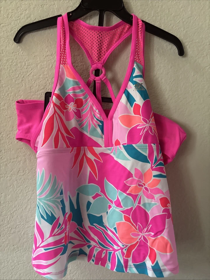 ~ Новый ~ ZeroXposure молодежи девочек 2 изделия плавать комплект ~ размер XL-16 - Изображение 1 из 4