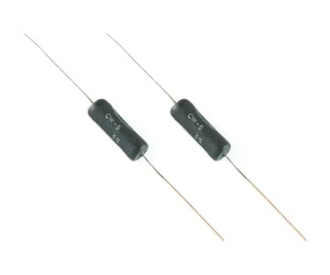 Lot of 2 Dale CW-5-1300, 1.3K Ohm 5 Watt 5% Wirewound Resistors 5W - Picture 1 of 1