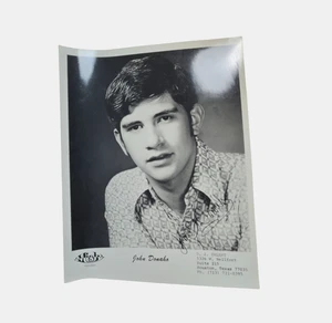 Vintage 70s John Donaho Country Western Music Press Photo 8x10 Headshot SIGNED - Bild 1 von 5