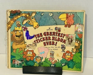 Vintage 80er Stickerbuch mit 80er Stickern aller Art gebraucht selten 80er Sticker  - Bild 1 von 21