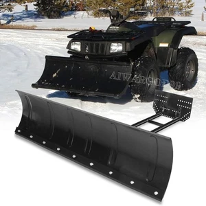 Snow Plow Blade Universal Kit Adjustable 45" For Honda Kawasaki Polaris ATV - Picture 1 of 11