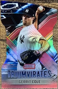 Gerrot Cole 2023 Topps Stadium Club Triumvirates Red #T-6 New York Yankees - Bild 1 von 2