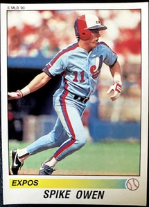 Spike OWEN 1990 Album sticker Panini #285 Montreal Expos - Picture 1 of 2