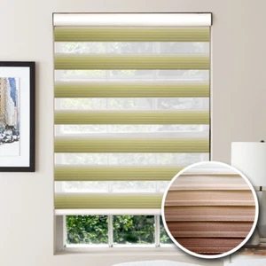 Fensterrollo Metall-Galaxy Streifen Lichtfilter Zebra Rollo nach Maß - Bild 1 von 12