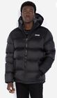 Schott Mens Black Hooded Puffer Jacket Size XL | REF CL22#