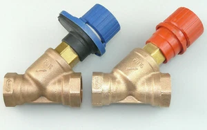 2x HONEYWELL KOMBI 3 PLUS STRANGABSPERRVENTIL 1 1/2" ZOLL DN40 FREISTROMVENTIL - Bild 1 von 1