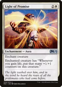 MTG Magic the Gathering Light of Promise (25/470) Core Set 2021 LP - Picture 1 of 1