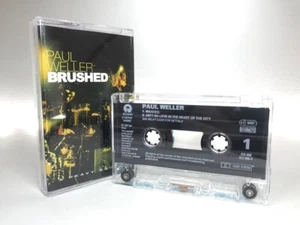 Paul Weller BRUSHED EP Cassette CIS 666 **UK 1ST ISSUE 1997** VG+/EX TESTED - Picture 1 of 10