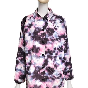 Pink Victoria's Secret Jacket TieDye Women's Size S Camouflage - Picture 1 of 18