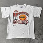 T-shirt Houston Rockets vintage lata 90. L NBA koszykówka szary Texas trencz sportowy