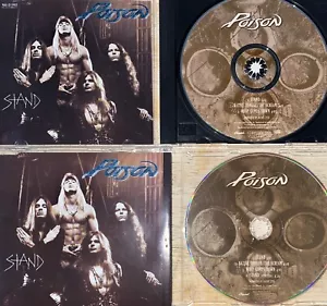 Poison RARE Cd Lot(2) STAND Maxi Singles~Import~Bret Michaels Rikki Rocket Dall - Picture 1 of 7