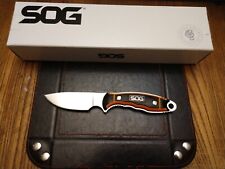 SOG Huntspoint Fixed Blade Knife 3.6" AUS-8 SS Blade Polymer Handle 3.6 OZ