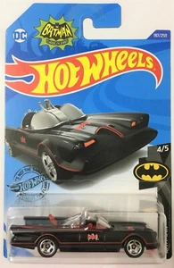 Hot Wheels 2020 197/250 Batman 4/5 TV Series Batmobile MOSC - Picture 1 of 1