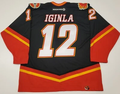 Jarome Iginla Vintage Calgary Flames Koho Jersey - Image 1 of 4
