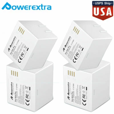 Powerextra Battery for ARLO PRO, PRO 2, Extra Rechargeable Camera VMA4400 Lot