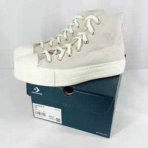Converse Chuck Taylor All Star Lift Platform Golden Elements Shoes Sand 9.5 READ - Picture 1 of 14