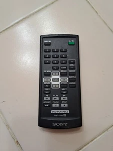 Sony Portable DVD Player Remote RMT-D183  OEM Original Tested and Working !! - Picture 1 of 2