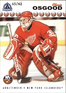 2001-02 Pacific Adrenaline Blue #121 Chris Osgood /62