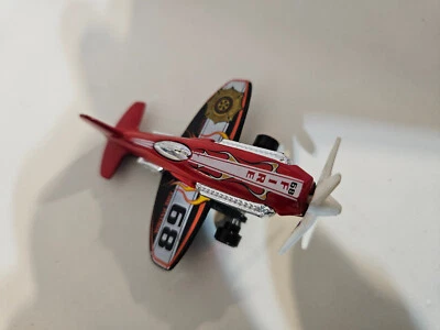 Hot Wheels C2719 Fire Patrol 68 Propeller Plane Diecast Airplane 2003 - Image 1 of 4