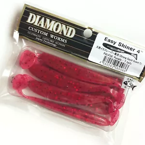 DIAMOND EASY SHINER Soft Plastic Bait Jig Lure Rockfish Finesse #PAL16 - Bild 1 von 3
