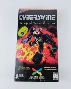 Cyberswine PC Sealed Game / Interactive Movie Game You control The Out Come Rare - Picture 1 of 7